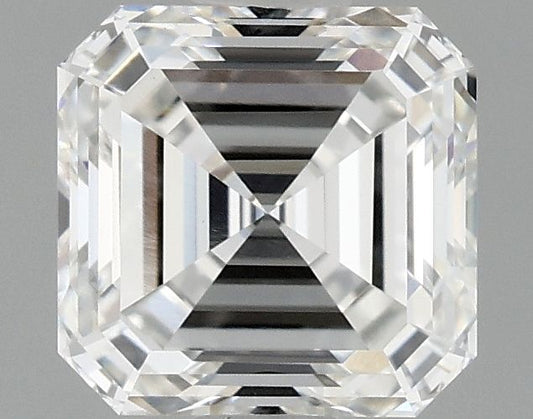 Lab-Grown Asscher Diamond - 1.0 Carats, F Color, VVS2 Clarity - Certified by IGI - Report Number: LG691585117