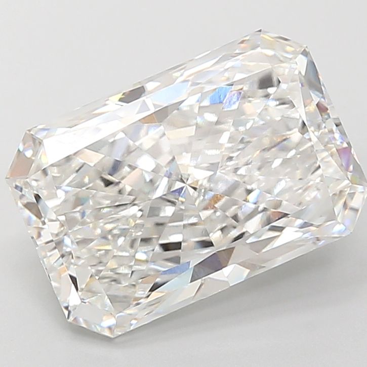 Lab-Grown Radiant Diamond - 8.0 Carats, F Color, VVS2 Clarity - Certified by IGI - Report Number: LG695503992