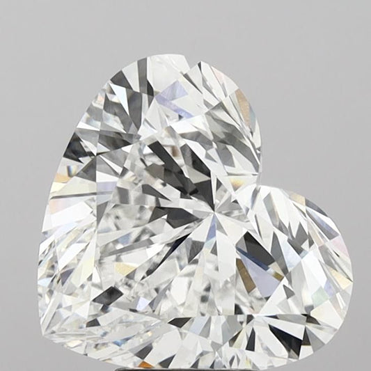 Lab-Grown Heart Diamond - 8.03 Carats, E Color, VVS2 Clarity - Certified by IGI - Report Number: LG681591230