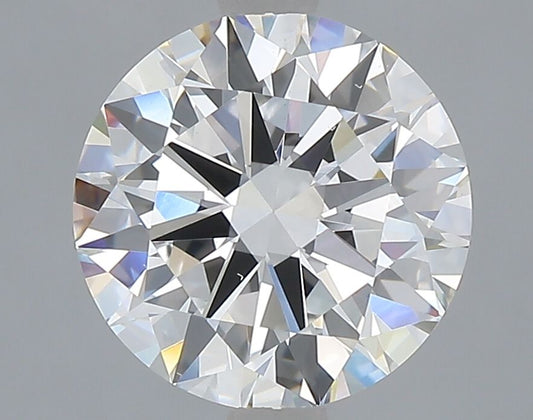 Lab-Grown Round Diamond - 2.5 Carats, Fancy Intense Pink Color, VS1 Clarity - Certified by IGI - Report Number: LG681534557
