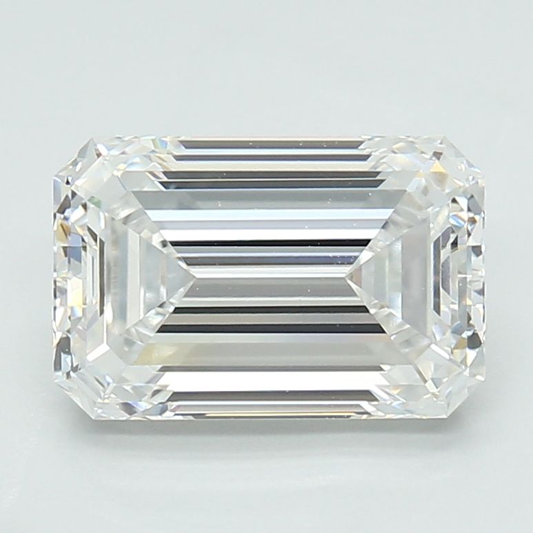 Lab-Grown Emerald Diamond - 2.54 Carats, E Color, VVS2 Clarity - Certified by IGI - Report Number: LG688508612