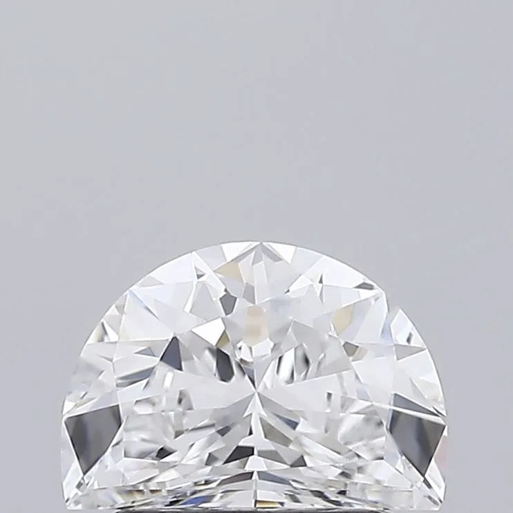 Lab Grown Half Moon Pair Diamonds (1.04ct D IF - LG620498602) - (Half moon 1.01ct D IF - LG622473793)