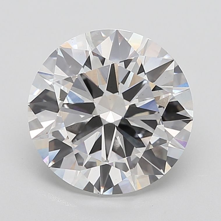 Lab-Grown Round Diamond - 7.01 Carats, E Color, VS2 Clarity - Certified by IGI - Report Number: LG709523010