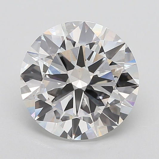 Lab-Grown Round Diamond - 7.01 Carats, E Color, VS2 Clarity - Certified by IGI - Report Number: LG709523010
