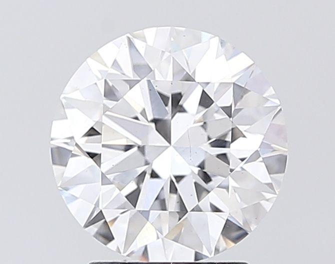 Lab-Grown Round Diamond - 2.57 Carats, F Color, VS2 Clarity - Certified by IGI - Report Number: LG692508274