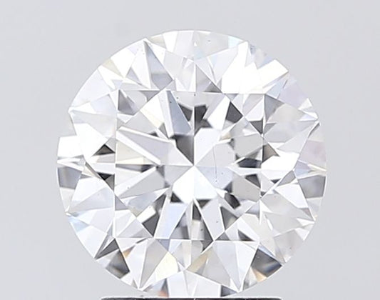 Lab-Grown Round Diamond - 2.57 Carats, F Color, VS2 Clarity - Certified by IGI - Report Number: LG692508274