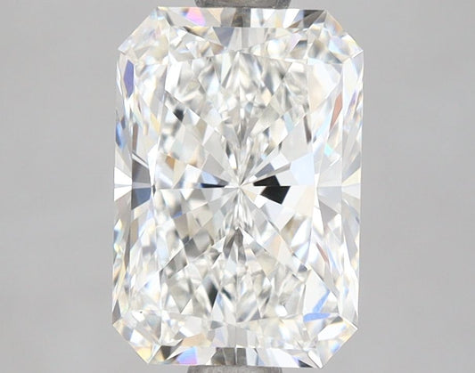 Lab-Grown Radiant Diamond - 2.52 Carats, Fancy Vivid Pink Color, VVS2 Clarity - Certified by IGI - Report Number: LG654408686