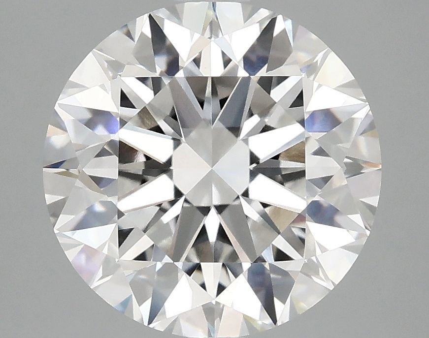 Lab-Grown Round Diamond - 4.07 Carats, E Color, VVS2 Clarity - Certified by IGI - Report Number: LG696509769