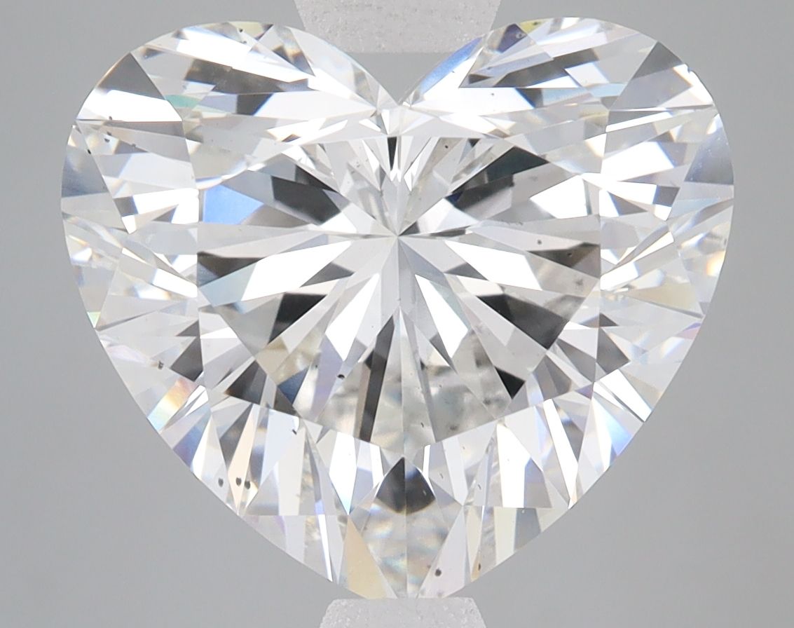 Lab-Grown Heart Diamond - 6.9 Carats, F Color, VS2 Clarity - Certified by IGI - Report Number: LG633496171