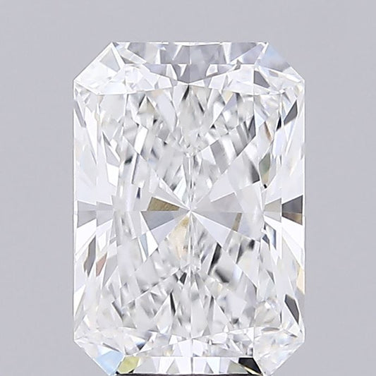 Lab-Grown Radiant Diamond - 3.51 Carats, E Color, VVS2 Clarity - Certified by IGI - Report Number: LG690502405
