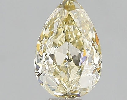 Lab-Grown Cushion Diamond - 1.6 Carats, Fancy Intense Yellow Color, VVS2 Clarity - Certified by IGI - Report Number: LG671493145