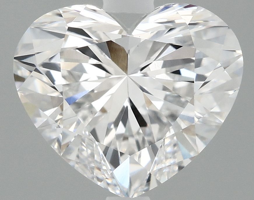 Lab-Grown Heart Diamond - 1.96 Carats, E Color, VVS2 Clarity - Certified by IGI - Report Number: LG689576774