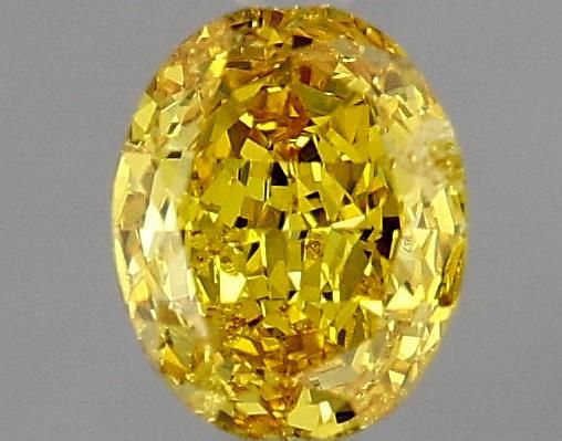 Oval 0.3ct Fancy Vivid Yellow SI2 - Cut • GIA • 2206922667