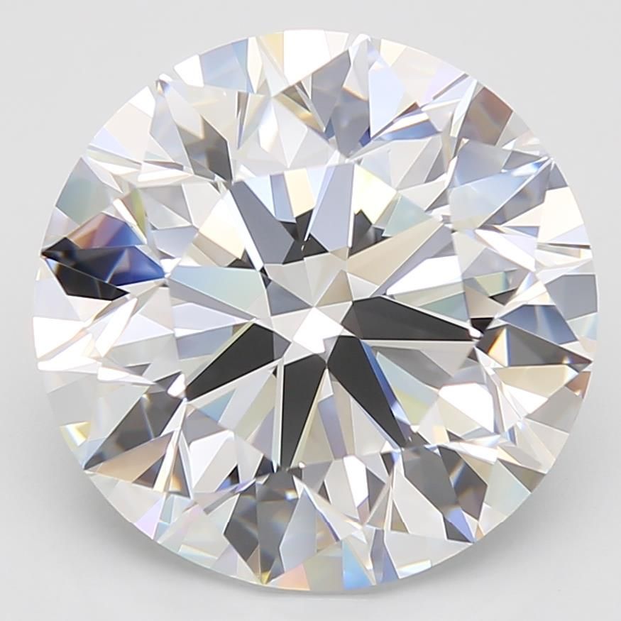 Lab-Grown Round Diamond - 8.71 Carats, D Color, VVS2 Clarity - Certified by GIA - Report Number: 5473946774