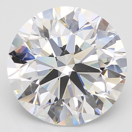 Lab-Grown Round Diamond - 8.71 Carats, D Color, VVS2 Clarity - Certified by GIA - Report Number: 5473946774