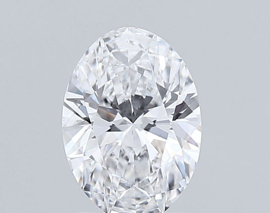 Lab-Grown Oval Diamond - 1.45 Carats, D Color, VS1 Clarity - Certified by IGI - Report Number: LG686501326