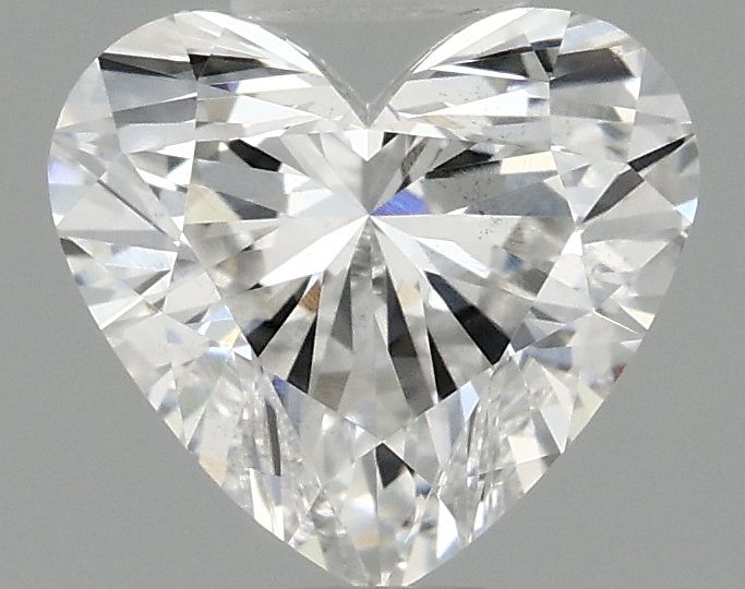 Lab-Grown Heart Diamond - 0.96 Carats, E Color, VS2 Clarity - Certified by IGI - Report Number: LG704577765