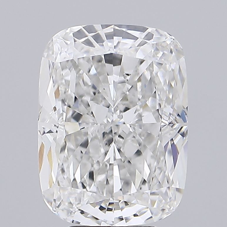 Lab-Grown Cushion Diamond - 7.63 Carats, F Color, VS1 Clarity - Certified by IGI - Report Number: LG607321928