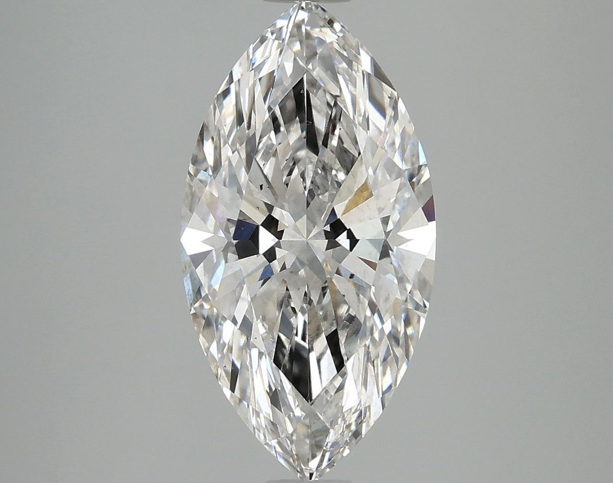 Lab-Grown Marquise Diamond - 3.1 Carats, F Color, VS2 Clarity - Certified by IGI - Report Number: LG669414375