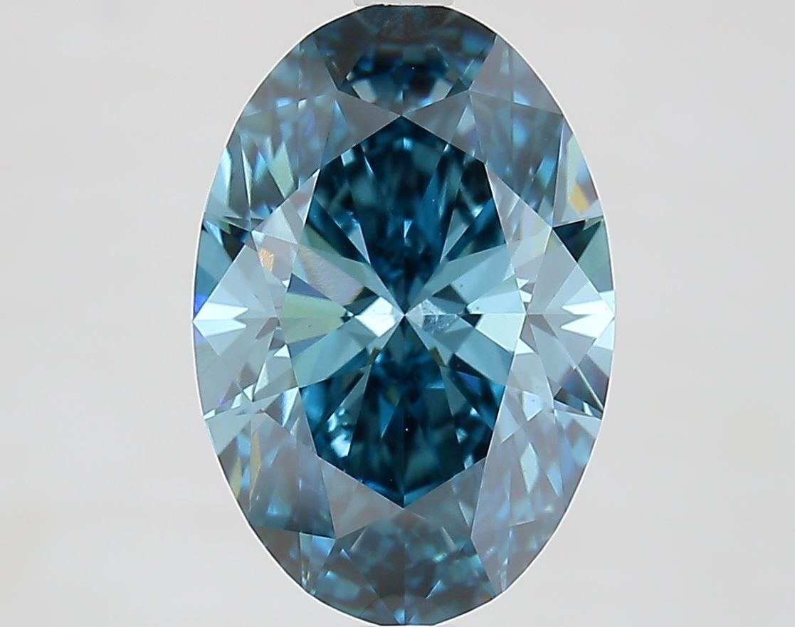Lab-Grown Pear Diamond - 4.73 Carats, Fancy Vivid Brownish Pink Color, VVS2 Clarity - Certified by IGI - Report Number: LG687572474