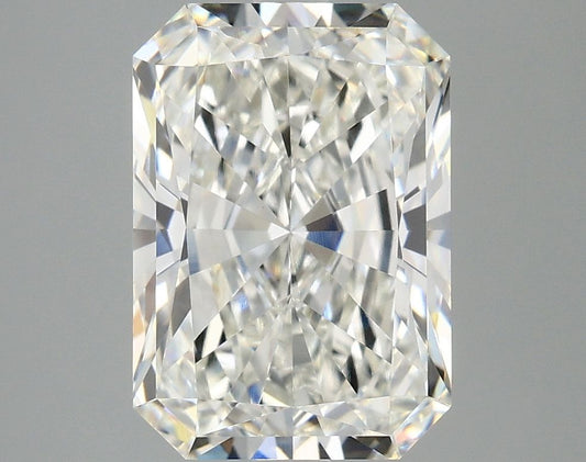 Lab-Grown Radiant Diamond - 4.09 Carats, F Color, VVS2 Clarity - Certified by IGI - Report Number: LG695510503