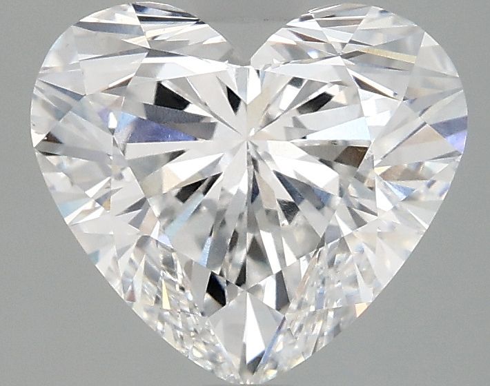 Lab-Grown Heart Diamond - 2.59 Carats, D Color, VS2 Clarity - Certified by IGI - Report Number: LG689535406