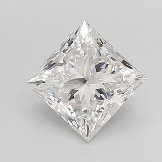 Lab-Grown Princess Diamond - 3.08 Carats, F Color, VVS2 Clarity - Certified by IGI - Report Number: LG673408270