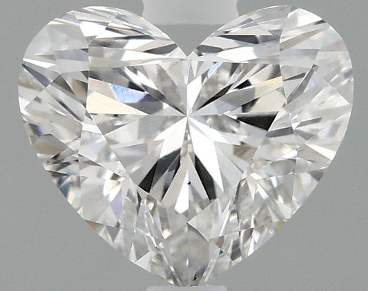 Lab-Grown Heart Diamond - 0.97 Carats, F Color, VS1 Clarity - Certified by IGI - Report Number: LG691555829