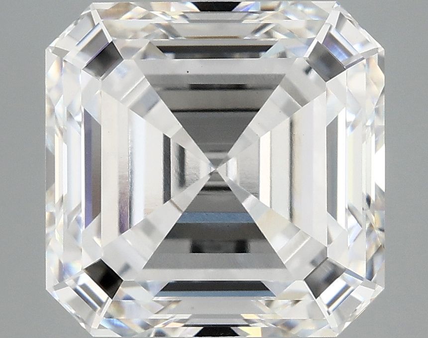 Lab-Grown Asscher Diamond - 6.09 Carats, E Color, VS1 Clarity - Certified by IGI - Report Number: LG715523196