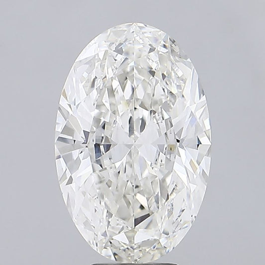 Lab-Grown Oval Diamond - 7.02 Carats, F Color, VVS2 Clarity - Certified by IGI - Report Number: LG689507613