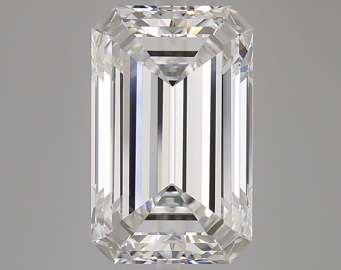 Lab-Grown Emerald Diamond - 8.41 Carats, F Color, VVS2 Clarity - Certified by IGI - Report Number: LG678501562