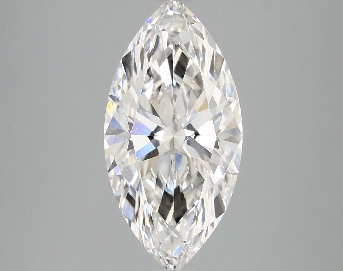 Lab-Grown Marquise Diamond - 2.59 Carats, F Color, VVS2 Clarity - Certified by IGI - Report Number: LG680549236