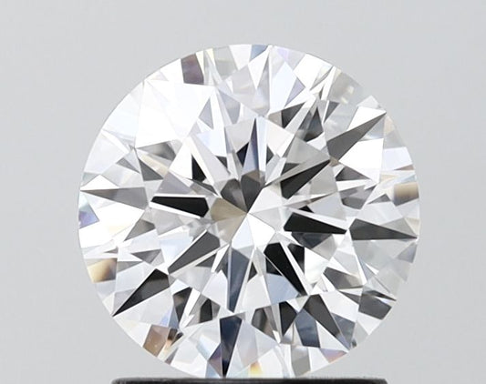 Lab-Grown Round Diamond - 1.45 Carats, D Color, VVS2 Clarity - Certified by IGI - Report Number: LG690503267