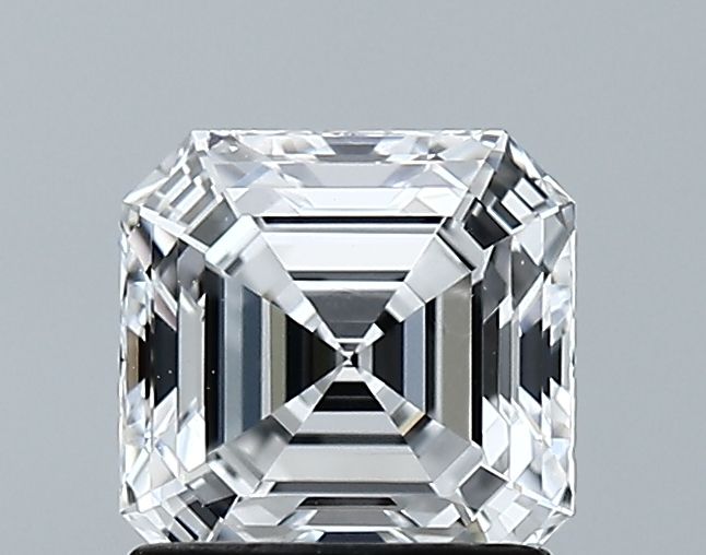 Lab-Grown Asscher Diamond - 1.36 Carats, D Color, VVS1 Clarity - Certified by GIA - Report Number: 2506778252