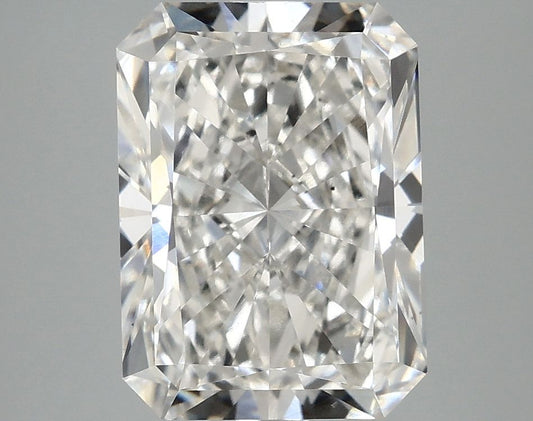 Lab-Grown Radiant Diamond - 4.02 Carats, F Color, VS2 Clarity - Certified by IGI - Report Number: LG707539742