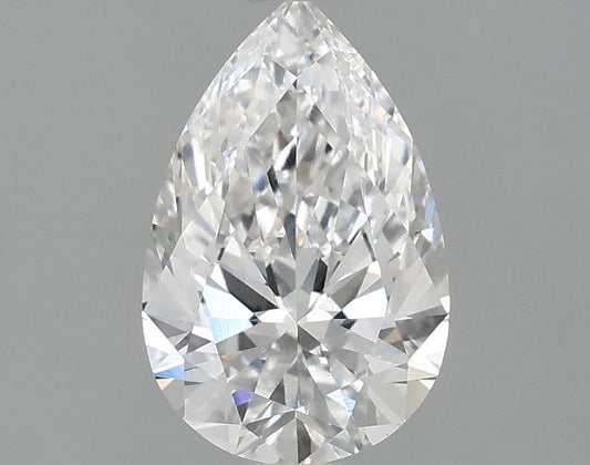 Lab-Grown Pear Diamond - 1.49 Carats, E Color, VVS2 Clarity - Certified by IGI - Report Number: LG687501497