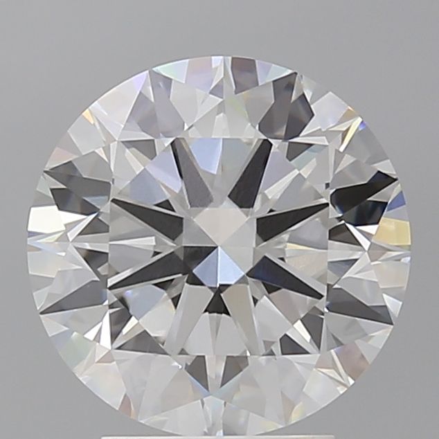 Lab-Grown Round Diamond - 3.54 Carats, F Color, VVS2 Clarity - Certified by IGI - Report Number: LG706540254