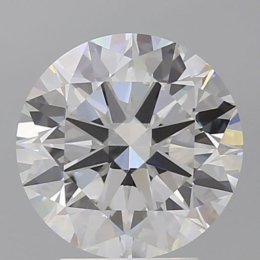 Lab-Grown Round Diamond - 3.54 Carats, F Color, VVS2 Clarity - Certified by IGI - Report Number: LG706540254