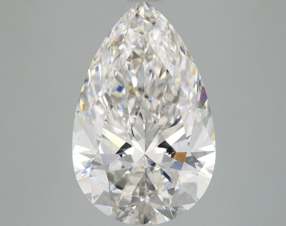 Lab-Grown Pear Diamond - 5.07 Carats, F Color, VS2 Clarity - Certified by IGI - Report Number: LG670430998