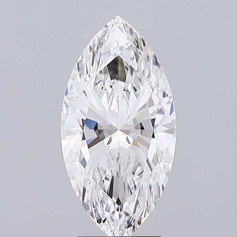 Lab-Grown Marquise Diamond - 2.95 Carats, E Color, VS1 Clarity - Certified by IGI - Report Number: LG670426400