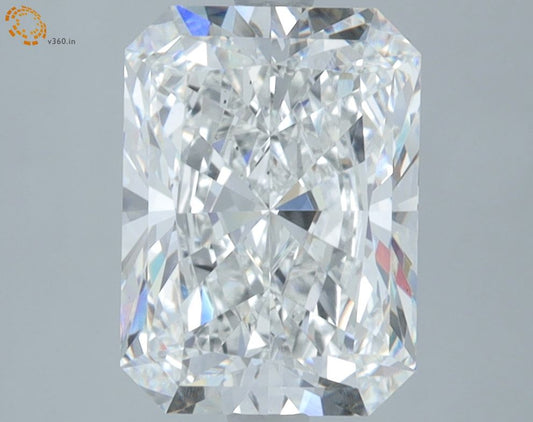 Lab-Grown Radiant Diamond - 3.51 Carats, E Color, VS1 Clarity - Certified by IGI - Report Number: LG689542402