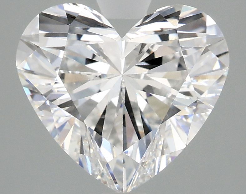 Lab-Grown Heart Diamond - 2.98 Carats, E Color, VVS2 Clarity - Certified by IGI - Report Number: LG691555070