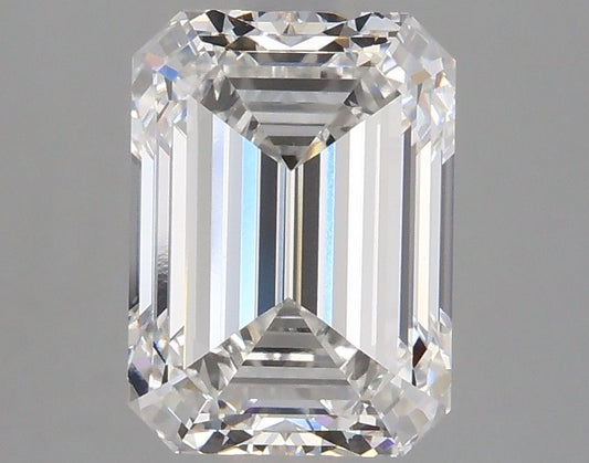Lab-Grown Emerald Diamond - 2.98 Carats, F Color, VVS2 Clarity - Certified by IGI - Report Number: LG629474659