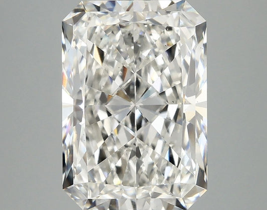 Lab-Grown Radiant Diamond - 4.8 Carats, F Color, VS2 Clarity - Certified by IGI - Report Number: LG692509492