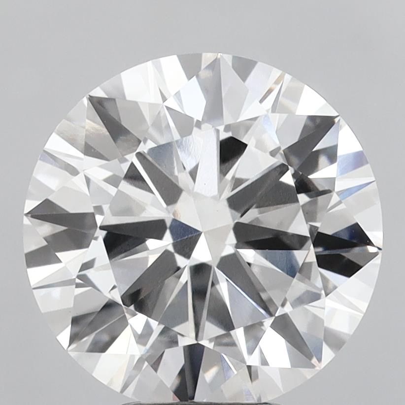 Lab-Grown Round Diamond - 5.03 Carats, E Color, VS1 Clarity - Certified by IGI - Report Number: LG687502316