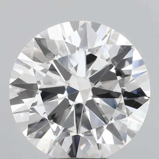 Lab-Grown Round Diamond - 5.03 Carats, E Color, VS1 Clarity - Certified by IGI - Report Number: LG687502316