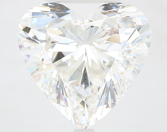 Lab-Grown Heart Diamond - 8.53 Carats, F Color, VS1 Clarity - Certified by IGI - Report Number: LG625486747