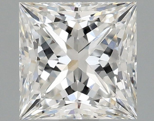 Lab-Grown Princess Diamond - 1.46 Carats, F Color, VVS2 Clarity - Certified by IGI - Report Number: LG667448221
