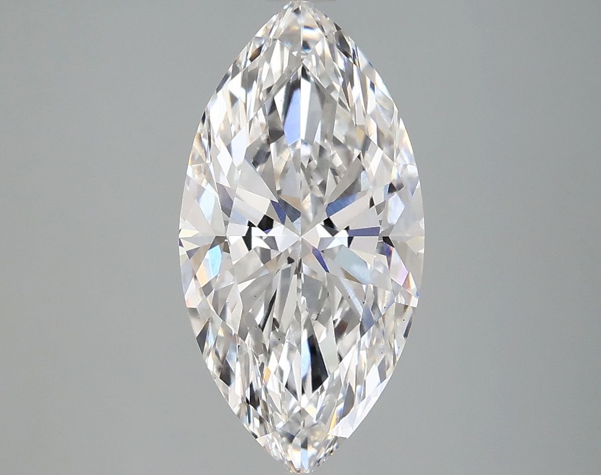 Lab-Grown Marquise Diamond - 2.99 Carats, E Color, VS2 Clarity - Certified by IGI - Report Number: LG671406970
