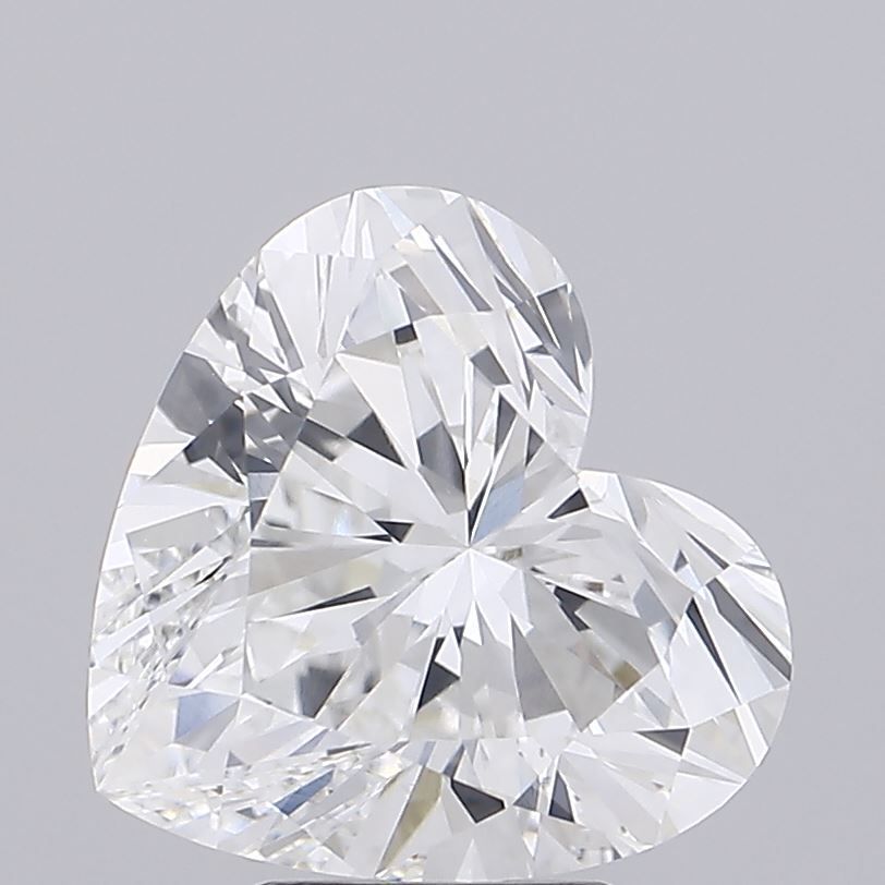 Lab-Grown Heart Diamond - 5.08 Carats, E Color, VVS2 Clarity - Certified by IGI - Report Number: LG677553220